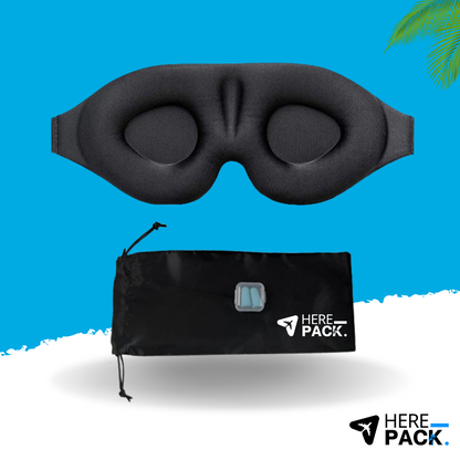 Herepack™ Sleeping Mask + Earplug Set