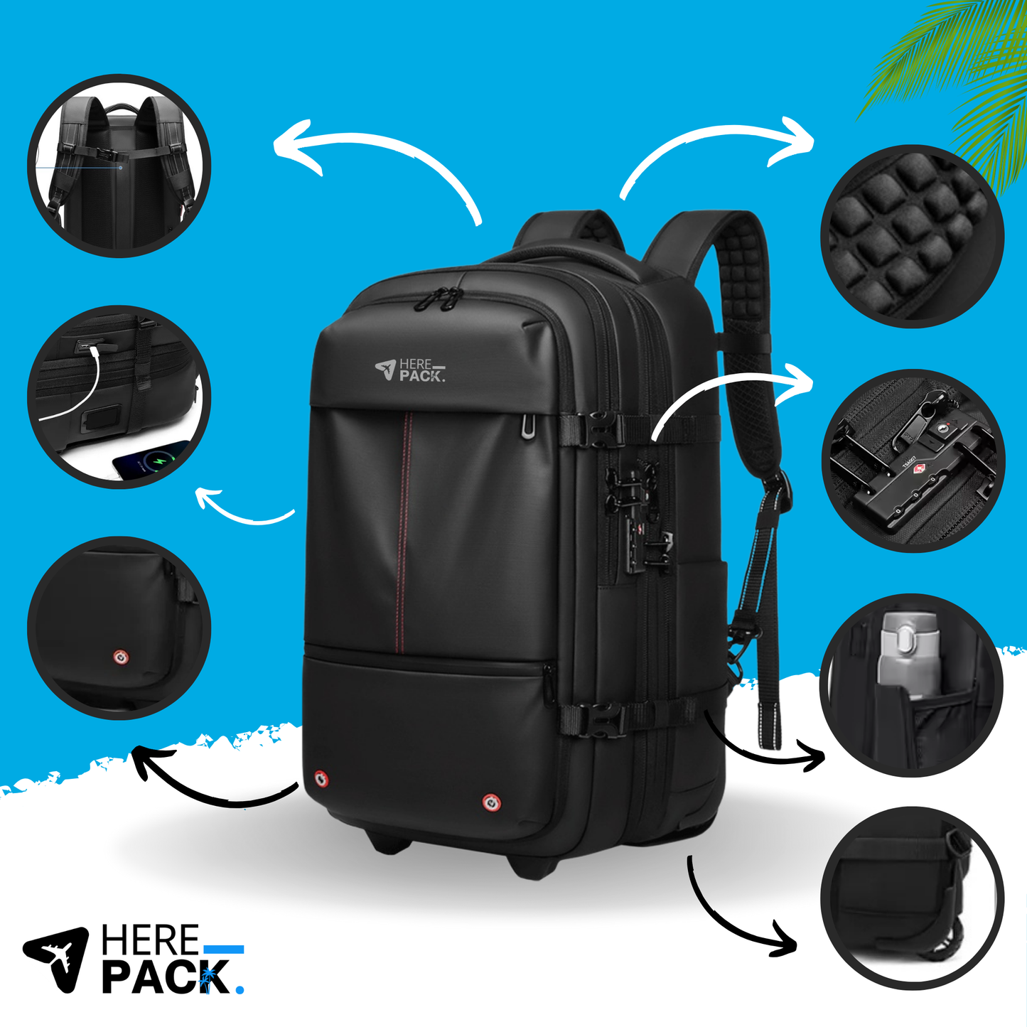 Herepack™ Premium - Compression Backpack