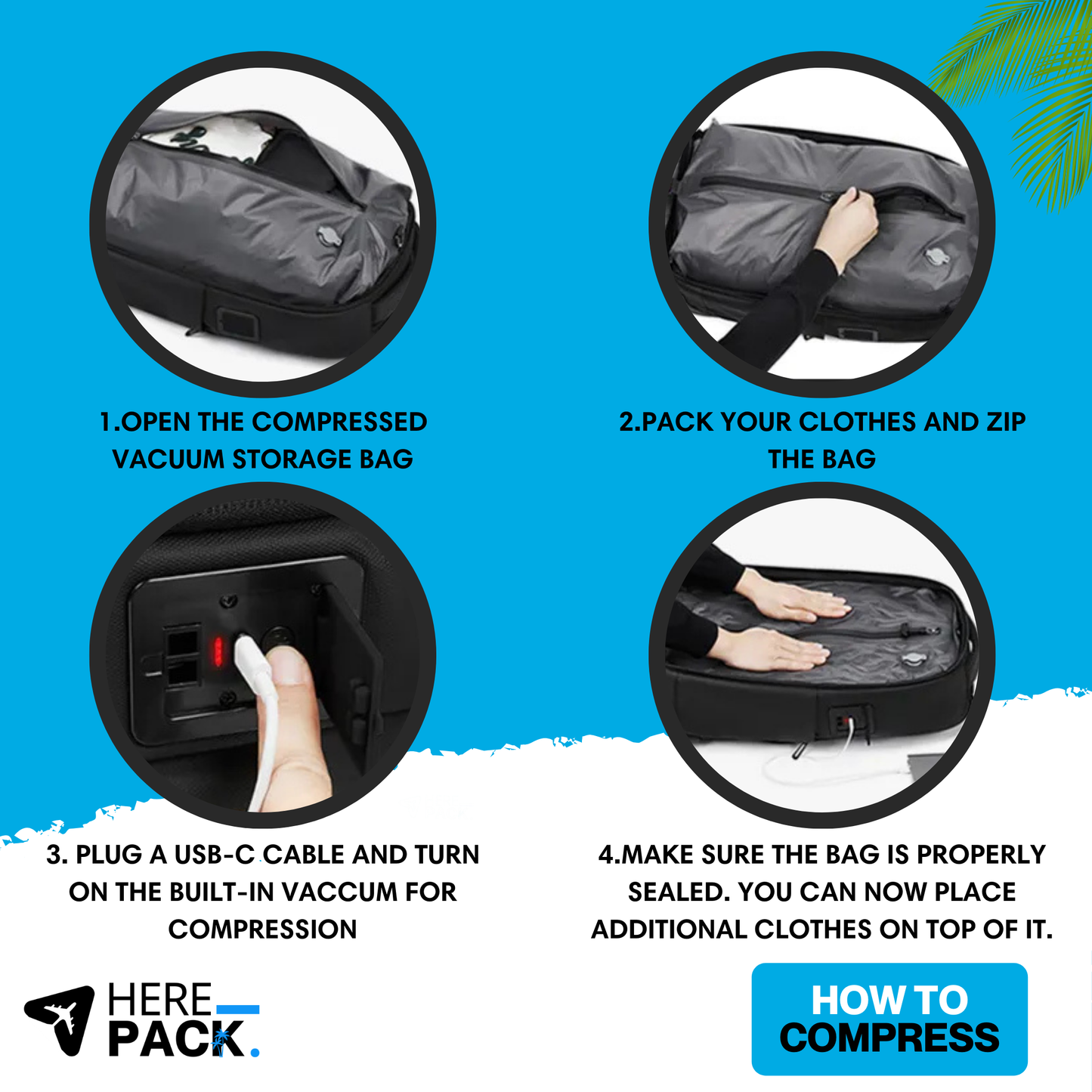 Herepack™ Premium - Compression Backpack