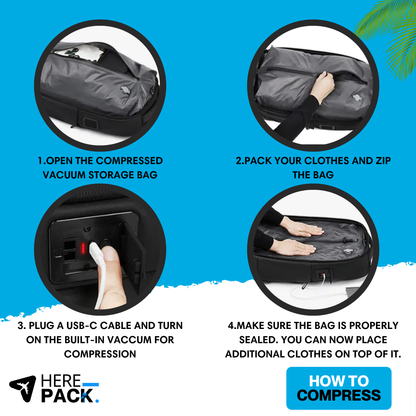 Herepack™ Premium - Compression Backpack